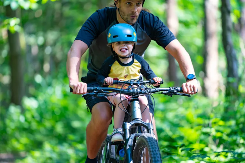 Kids Ride Shotgun Pro Child Seat + Handlebars Combo-3